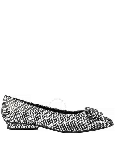 Salvatore Women's Viva Ballet Flats Gray - SALVATORE FERRAGAMO - BALAAN 2