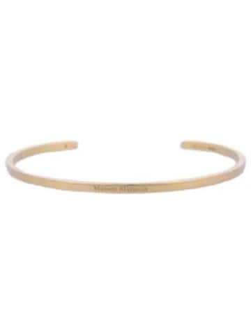 logo bracelet yellow gold - MAISON MARGIELA - BALAAN 1