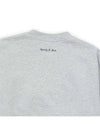 Wellness Logo Sweatshirt Heather Grey - SPORTY & RICH - BALAAN 6