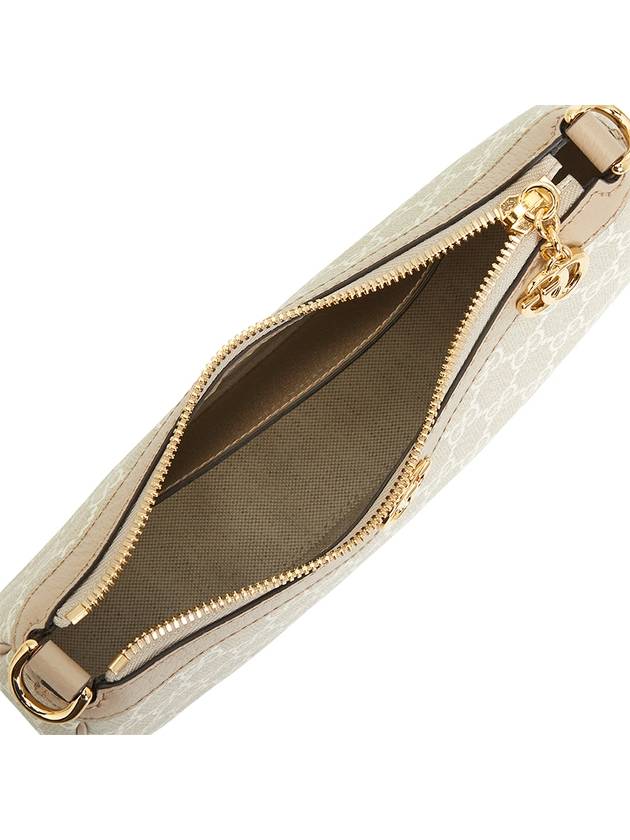 Women's Ophidia Chain Shoulder Bag Beige - GUCCI - BALAAN 7