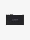 Logo Print Cash Card Wallet Black - BALENCIAGA - BALAAN 3