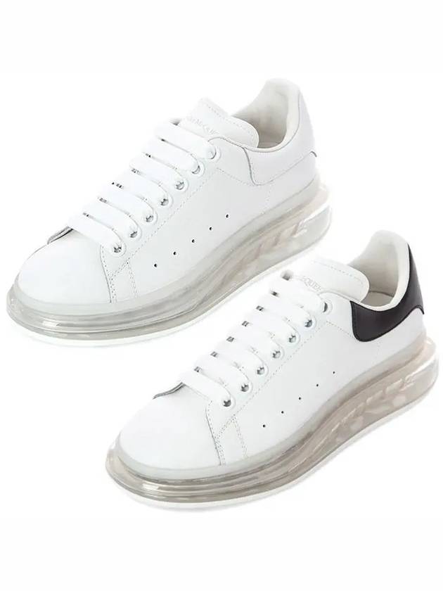 Air Oversole Low Top Sneakers Black White - ALEXANDER MCQUEEN - BALAAN 2