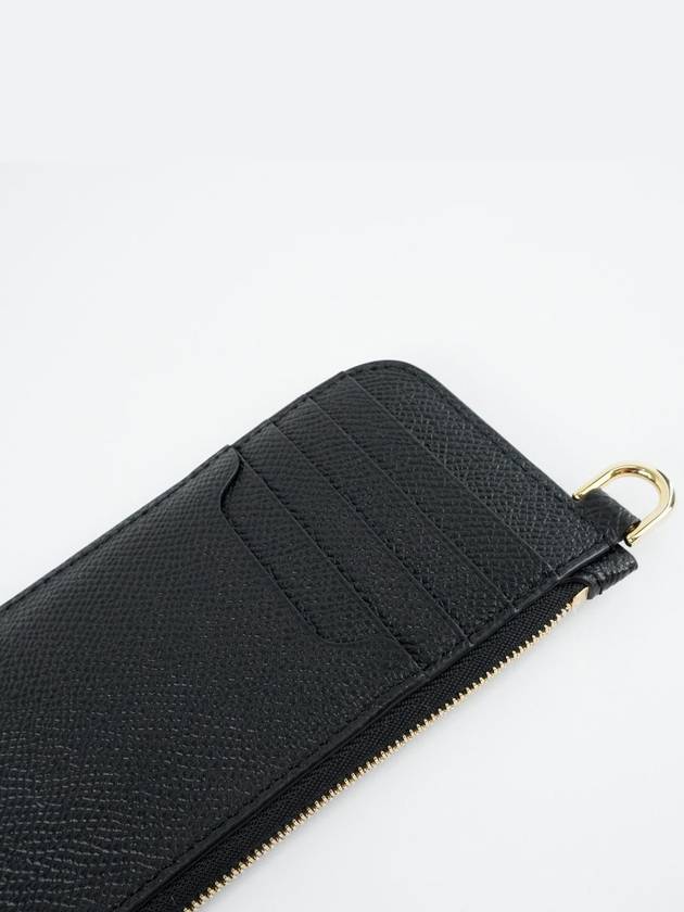 Card Wallet Vagabond Zipper Holder Alpina Black AB0649BKN0 - DELVAUX - BALAAN 5