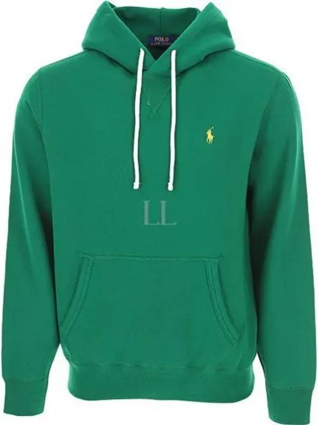 Embroidered Logo Pony Hoodie Green - POLO RALPH LAUREN - BALAAN 2