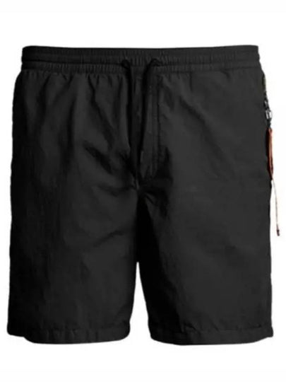 Mitch Embossed Logo Swim Shorts  Black - PARAJUMPERS - BALAAN 2