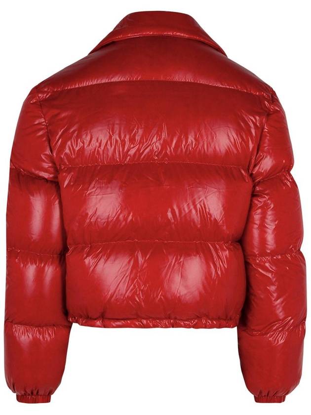 Fay Red Polyamide Down Jacket - FAY - BALAAN 3