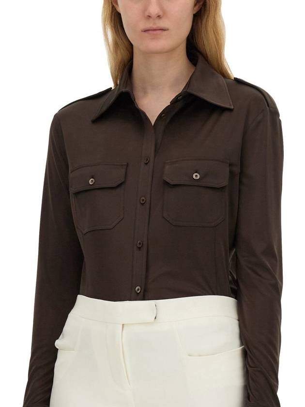 Tom Ford Jersey Shirt - TOM FORD - BALAAN 4