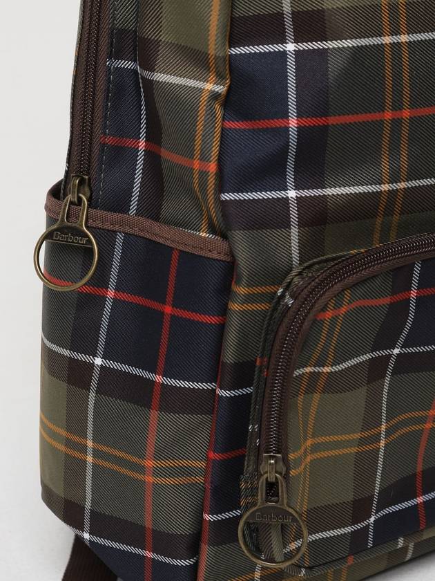 check backpack green - BARBOUR - BALAAN 4