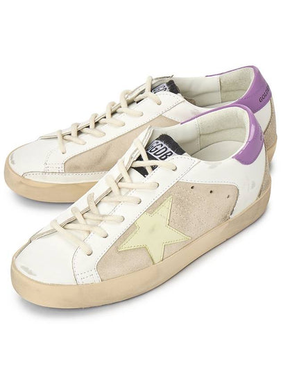 Purple Tab Superstar Low Top Sneakers White - GOLDEN GOOSE - BALAAN 2