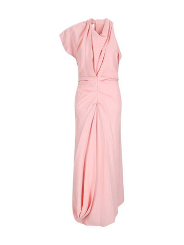 LONG DRAPED DRESS - VICTORIA BECKHAM - BALAAN 1