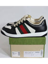 Men's Screener Low Top Sneakers Black - GUCCI - BALAAN 3