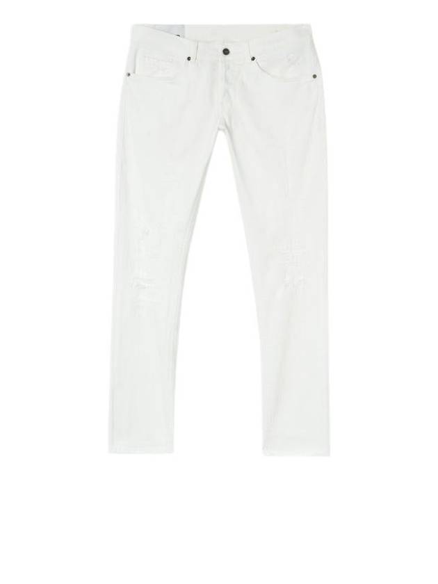 Denim Straight Pants UP168BS0030CS7000 WHITE - DONDUP - BALAAN 2