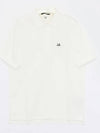 1020 Jersey Polo Shirt White - CP COMPANY - BALAAN 4