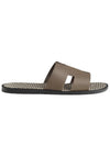 Izmir Sandals Grey - HERMES - BALAAN 6