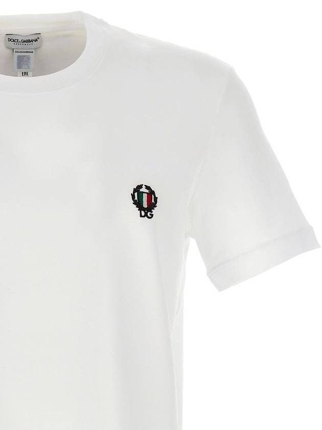 logo embroidery T-shirt M8C03JONN94 - DOLCE&GABBANA - BALAAN 4