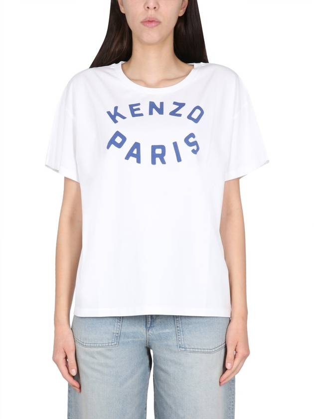 23 fw T-Shirt WITH Logo FD62TS0654SO02 B0040373805 - KENZO - BALAAN 2