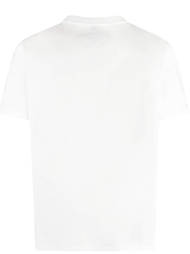 Crew Neck Short Sleeve T-Shirt White - MCM - BALAAN 3