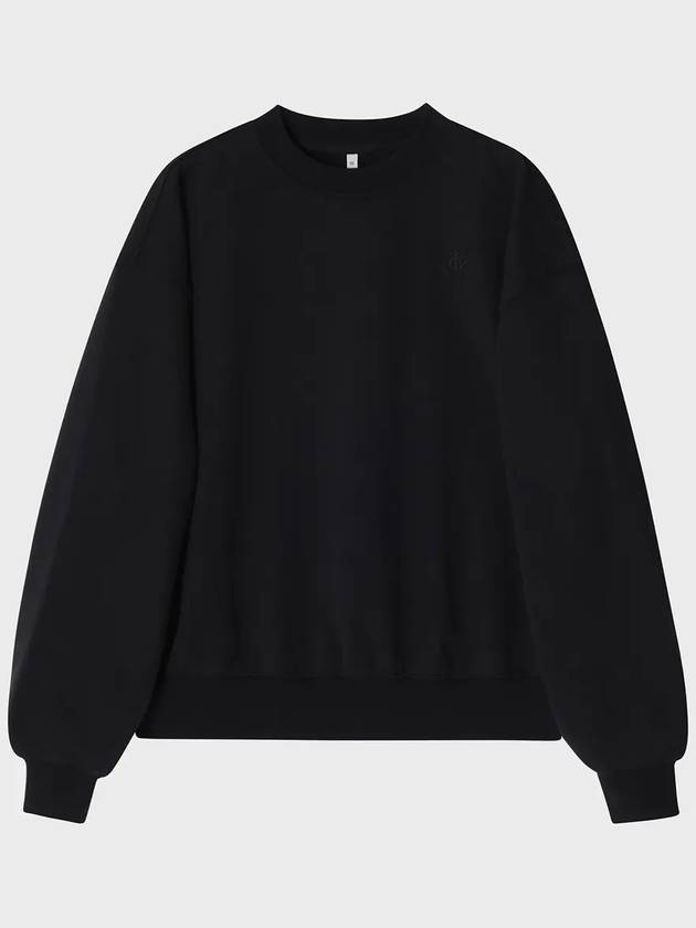 Overfit Classic Sweatshirt Black - NOIRER FOR WOMEN - BALAAN 3