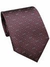 GG Dot Pattern Silk Tie Purple - GUCCI - BALAAN 2