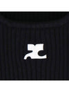 Logo Knit Sleeveless Black - COURREGES - BALAAN 6