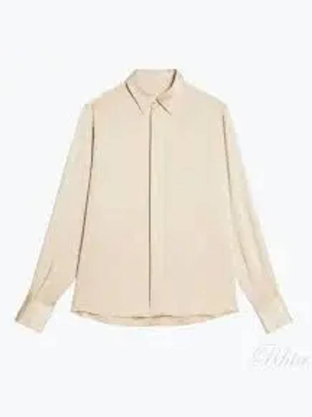 Classic Long Sleeve Shirt Vanilla - AMI - BALAAN 2