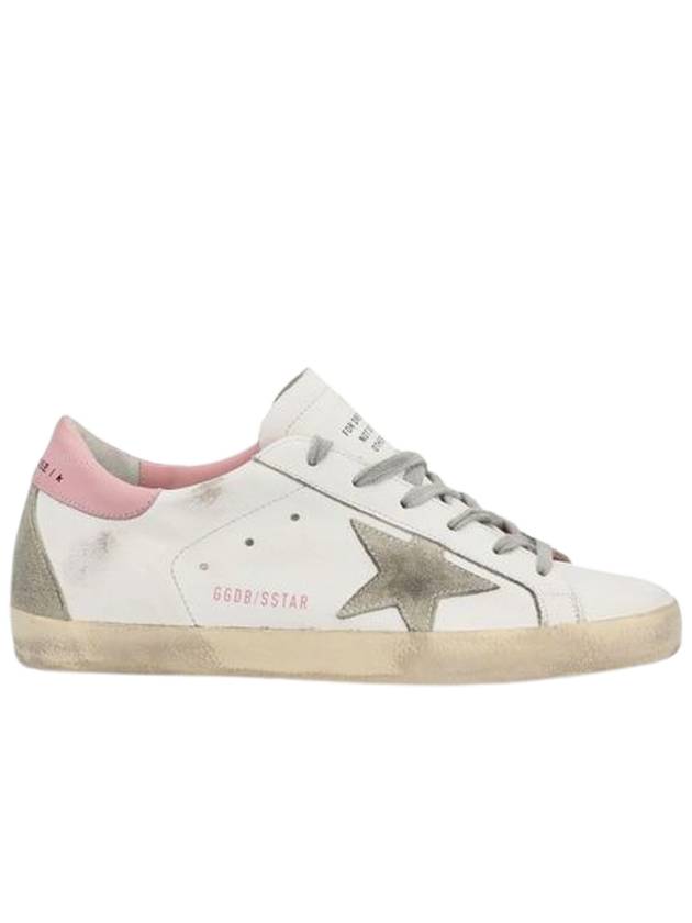 Superstar Pink Tab Low Top Sneakers - GOLDEN GOOSE - BALAAN 2