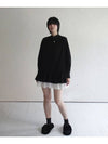 Ruffle Shirt Mini Dress BLACK Women s - RUBATI - BALAAN 3