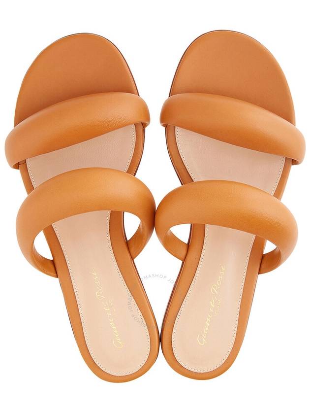 Gianvito Rossi Ladies Sienna Nappa Double Strap Flat Sandals, Brand Size 37 ( US Size 7 ) - GIANVITO ROSSI - BALAAN 3