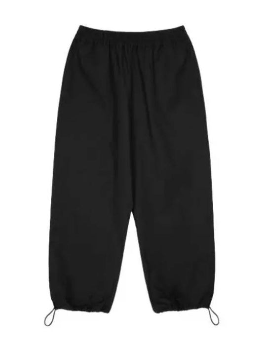Wide Leg Drawcord Pants Black - STUDIO NICHOLSON - BALAAN 1