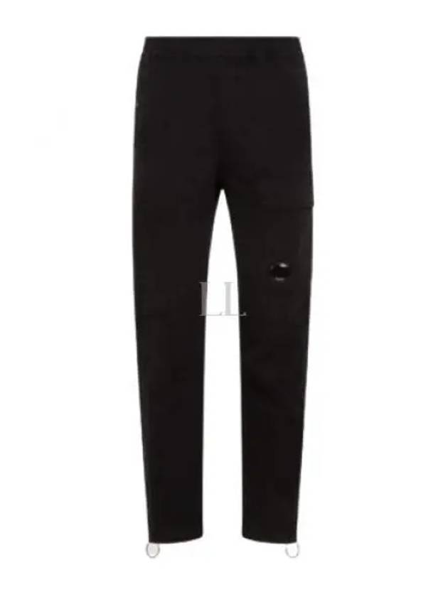 Twill Stretch Regular Utility Straight Pants Black - CP COMPANY - BALAAN 2