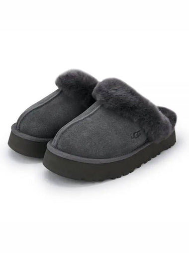 Women s Disquette Charcoal Slippers 1122550 1156976 - UGG - BALAAN 1