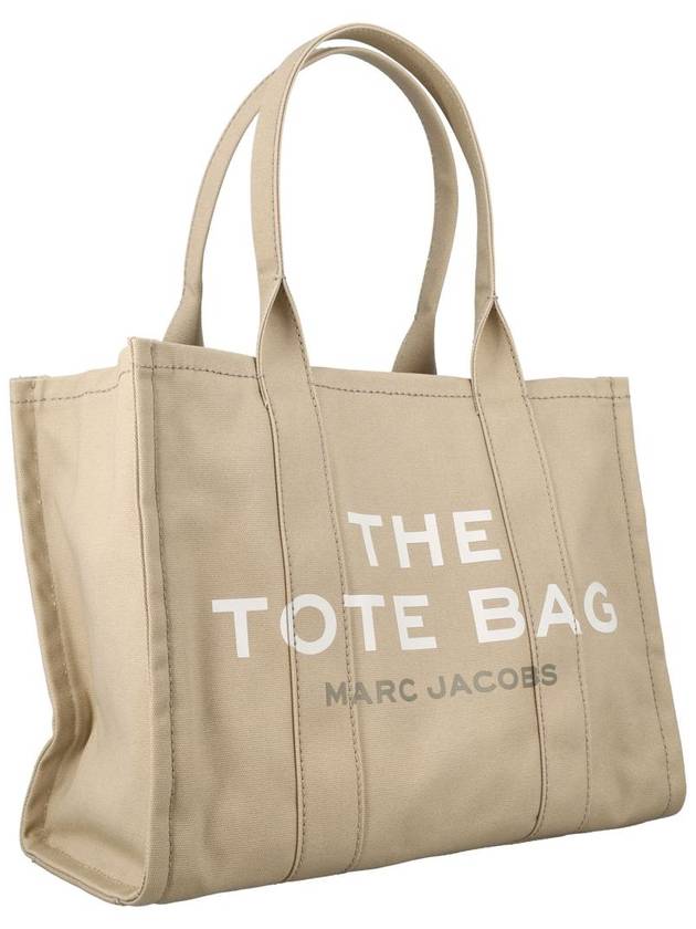 Signature Logo Tote Bag Beige - MARC JACOBS - BALAAN 3