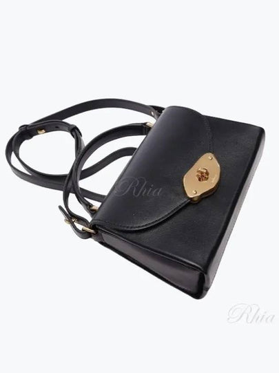 Lana Small Top Handle Cross Bag Black - MULBERRY - BALAAN 2