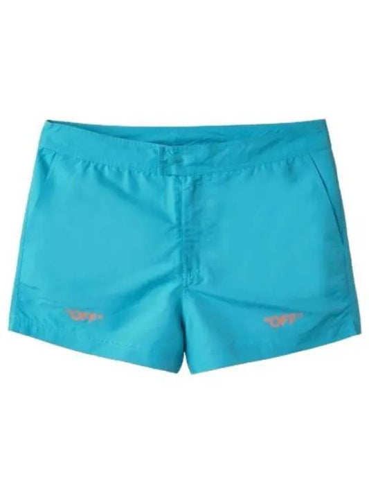 printed swim shorts pants blue - OFF WHITE - BALAAN 1