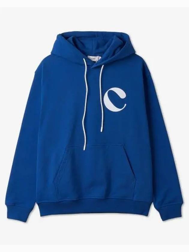 C Logo Print Hood Royal Azure C8534347EEM555 - CLOSED - BALAAN 1