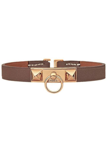 Reveil Mini Rose Gold Bracelet Etophe - HERMES - BALAAN 1