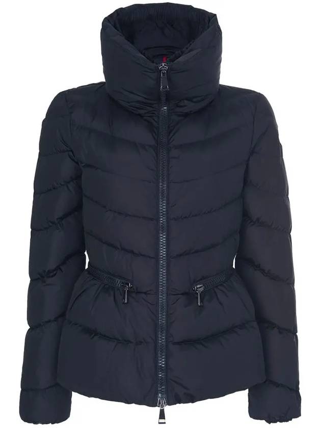 Miriel Logo Padded Jacket Navy - MONCLER - BALAAN 2