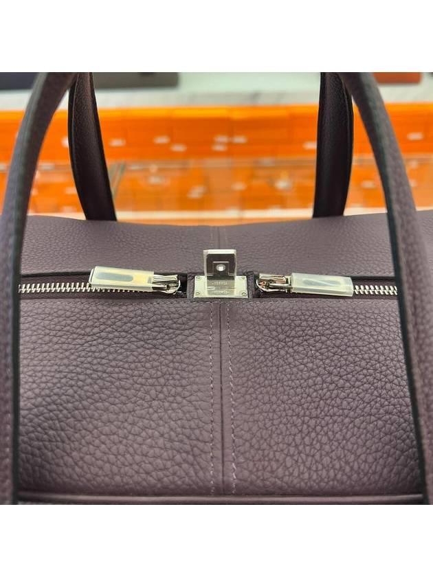 Victoria 2 43 Travel Bag Purple Togo - HERMES - BALAAN 3