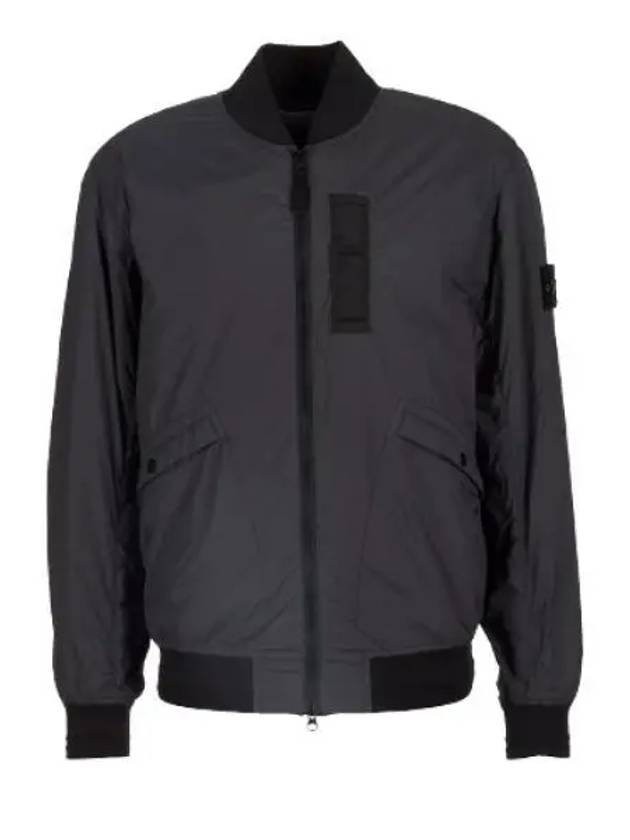 Skin Touch Nylon TC Primaloft Bomber Jacket Charcoal - STONE ISLAND - BALAAN 2