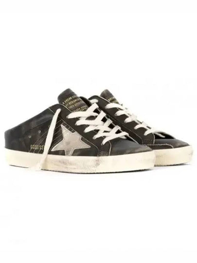 Superstar Sabot Laminate Star Mule Black - GOLDEN GOOSE - BALAAN 2