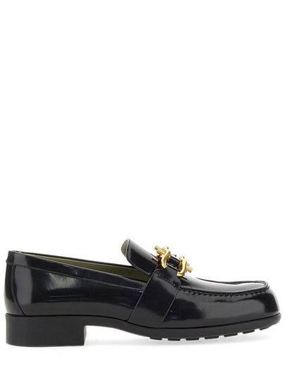 Leather Loafers Black - BOTTEGA VENETA - BALAAN 2