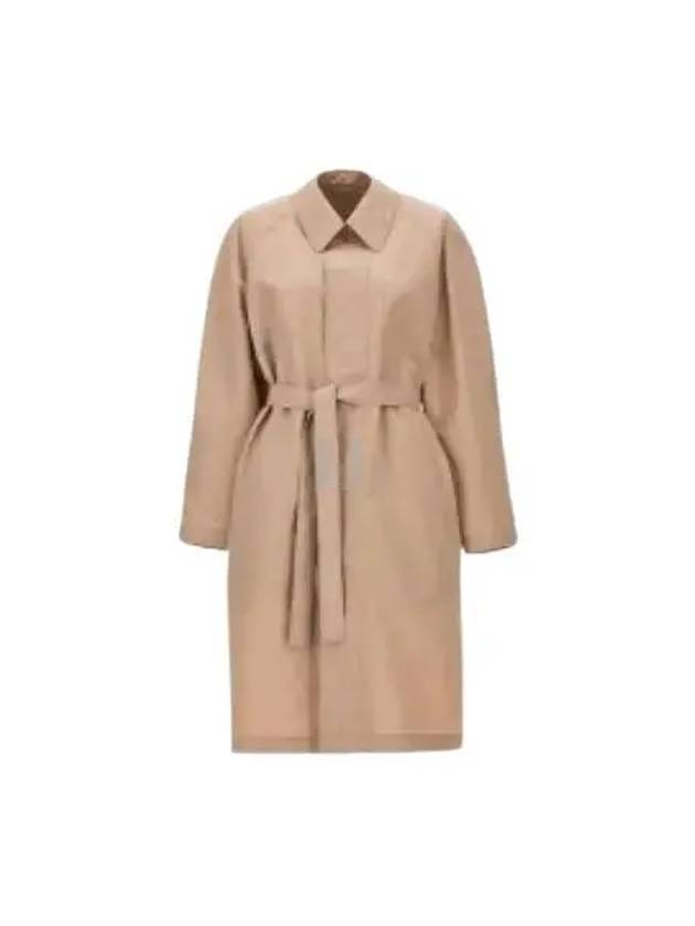 Women's Lightweight Belted  Trench Coat Beige - LEMAIRE - BALAAN 2