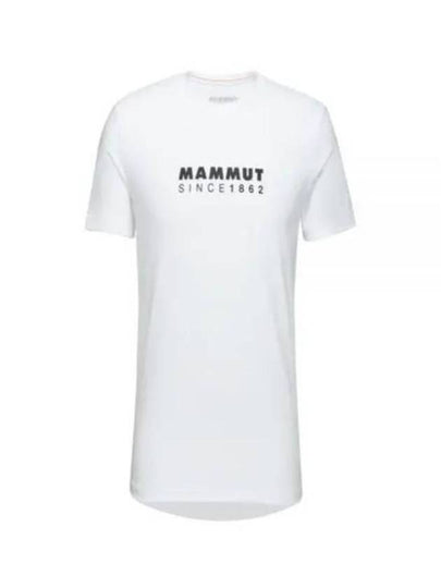 Core Logo Short Sleeve T-Shirt White - MAMMUT - BALAAN 2