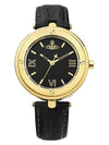 Women's Whitehall 34MM Leather Watch Black - VIVIENNE WESTWOOD - BALAAN 6