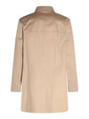 Thibault Cotton Trench Coat Beige - A.P.C. - BALAAN 5