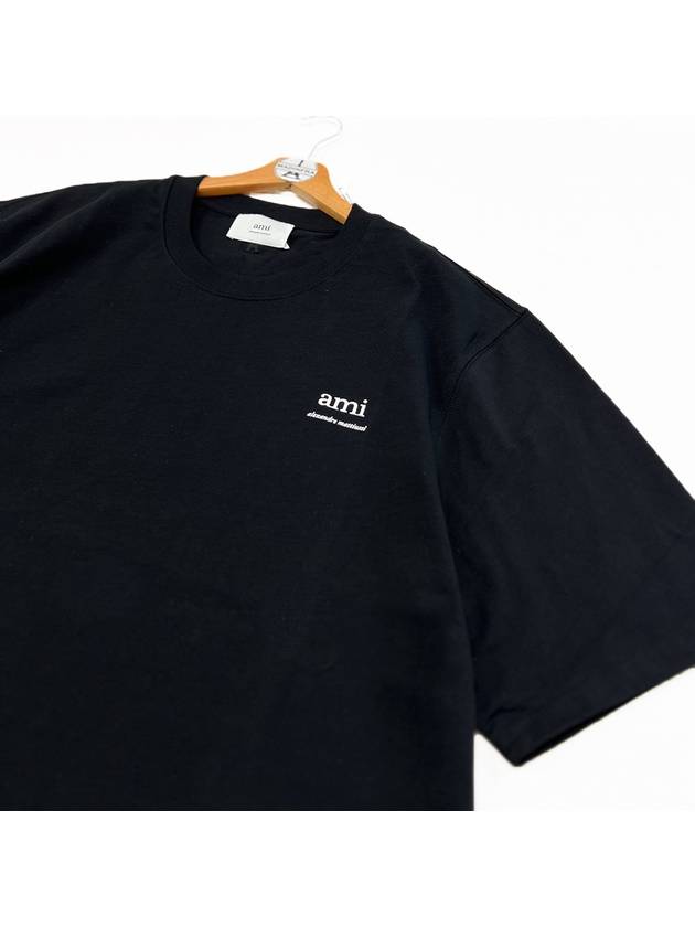 Alexandre Mattiussi Short Sleeve T-Shirt Black - AMI - BALAAN 3