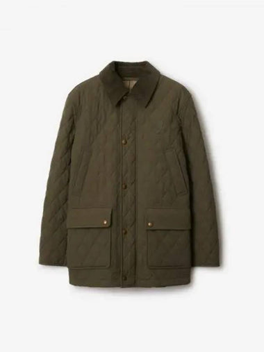 Quilted nylon barn jacket Locke Linden 314690 - BURBERRY - BALAAN 1