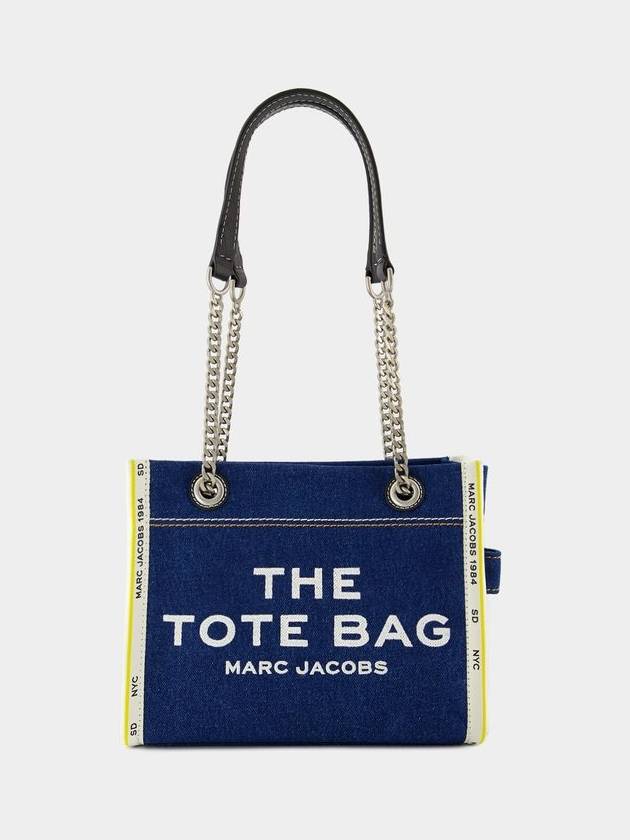 The Small Tote - Marc Jacobs - Cotton - Black - MARC JACOBS - BALAAN 1