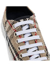 Vintage Check Boucle Low Top Sneakers Beige - BURBERRY - BALAAN 9