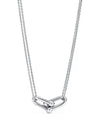 Tiffany Hardware Large Double Link Pendant Sterling Silver 63104345 - TIFFANY & CO. - BALAAN 4